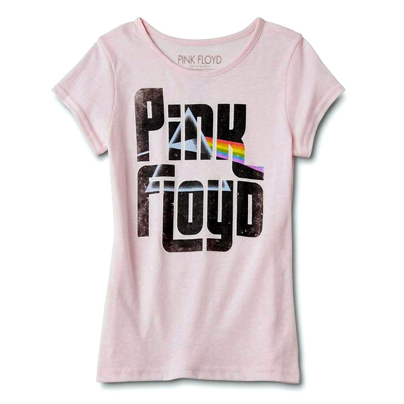 Pink Floyd Dark Side of the Moon rock Official Girls 7-16 Tee M L XL NWT - Picture 1 of 2
